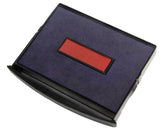 Imprint 360 your #1 source for quality business products specializing in stamps and signs  Cosco Premium Replacement Pad for Self-Inking COSCO 2000 Plus 2300 Stamp  • Blue/Red 2 Color Ink  • Measures: 1-3/4" x 2-1/8"  • Long Lasting up to 5,000 impressions  • Produced with the high grade materials for long lasting use  Easy to replace, Just snap out the old pad and snap in a new one. Makes your stamp work like new